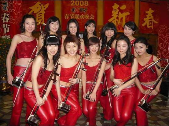 2008年春节晚会上用的蟒皮二胡