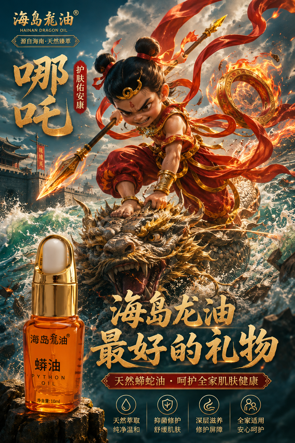 古法蟒油，烫火速修｜止痛消肿，防泡淡疤 - 蟒蛇行业资讯 - 海南大蟒科技有限公司